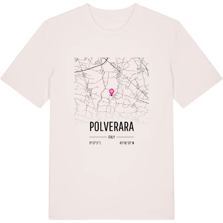 Polverara karta t-shirt – t-shirt från PinShirt