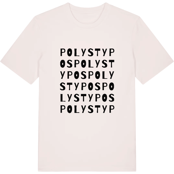 Polystypos ordlek t-shirt – t-shirt från PinShirt
