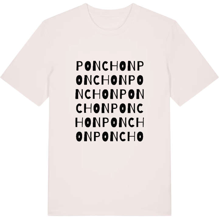 Ponchon ordlek t-shirt – t-shirt från PinShirt