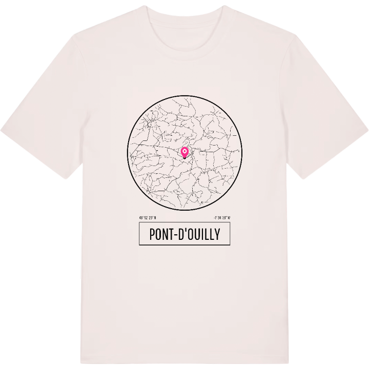 Pont-d'Ouilly t-shirt – t-shirt från PinShirt