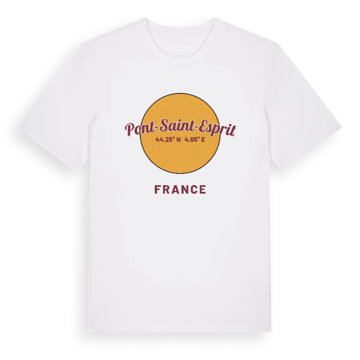 Pont-Saint-Esprit cirkel t-shirt – t-shirt från PinShirt