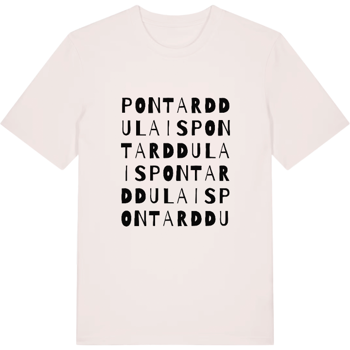 Pontarddulais ordlek t-shirt – t-shirt från PinShirt