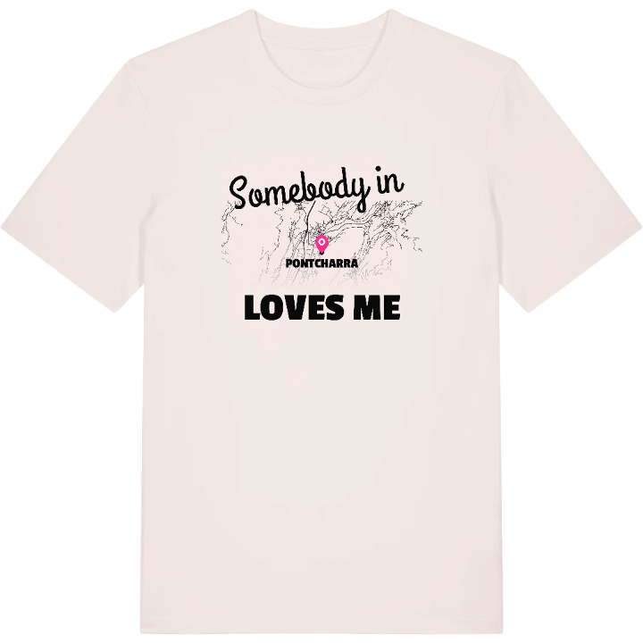 Någon i Pontcharra älskar mig t-shirt – t-shirt från PinShirt