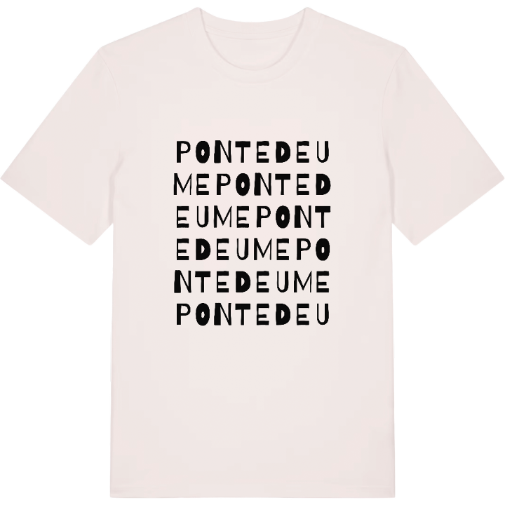 Pontedeume ordlek t-shirt – t-shirt från PinShirt