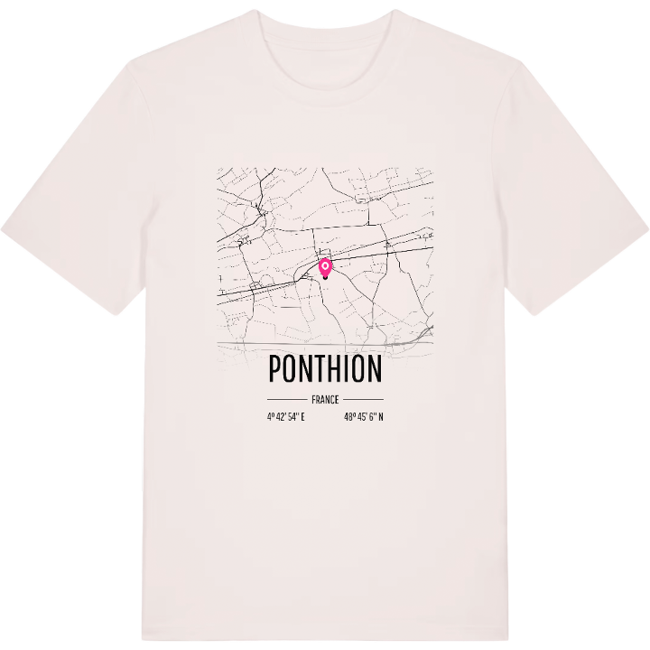 Ponthion karta t-shirt – t-shirt från PinShirt