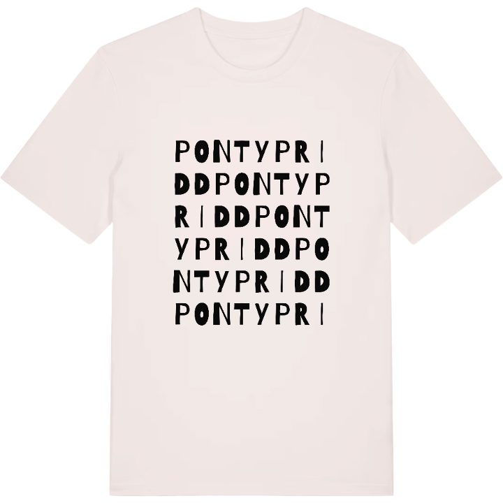 Pontypridd ordlek t-shirt – t-shirt från PinShirt