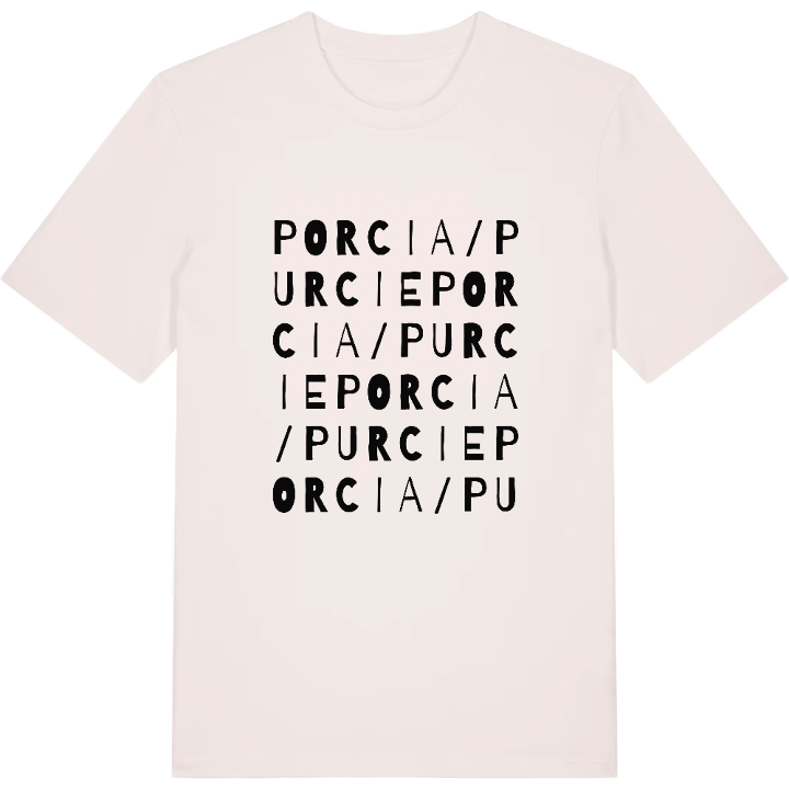 Porcia / Purcie ordlek t-shirt – t-shirt från PinShirt