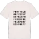 Porfyren ordlek t-shirt