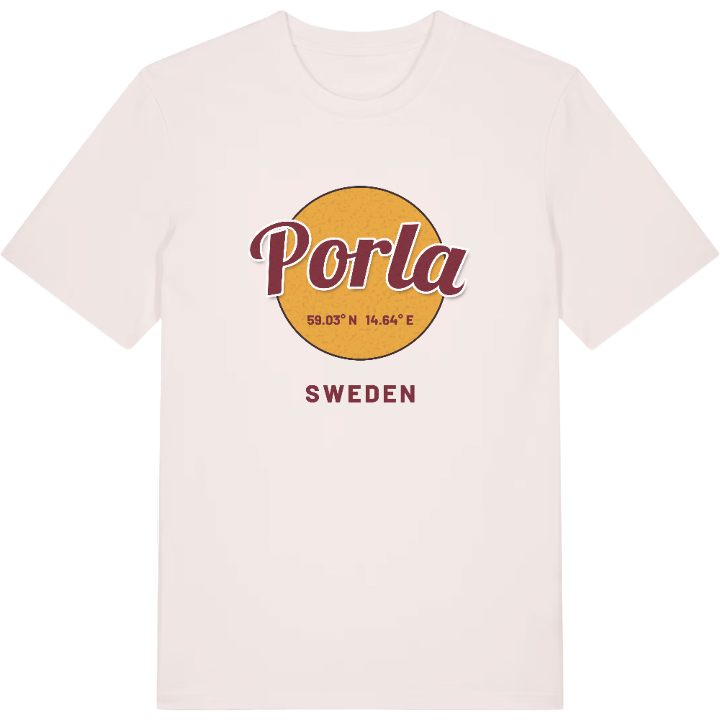 Porla cirkel t-shirt – t-shirt från PinShirt