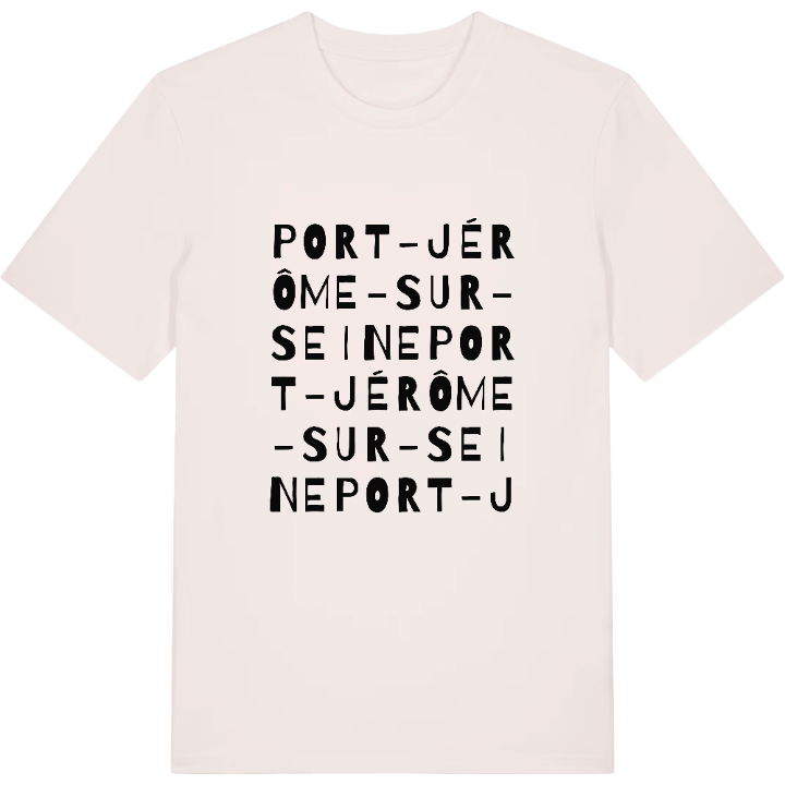 Port-Jérôme-sur-Seine ordlek t-shirt – t-shirt från PinShirt