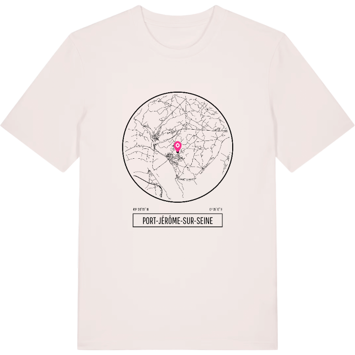 Port-Jérôme-sur-Seine t-shirt – t-shirt från PinShirt