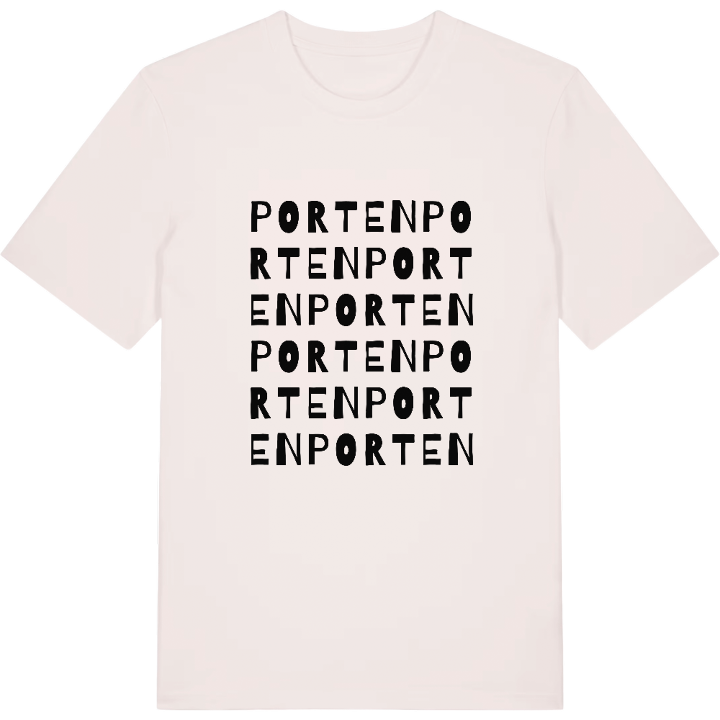 Porten ordlek t-shirt – t-shirt från PinShirt