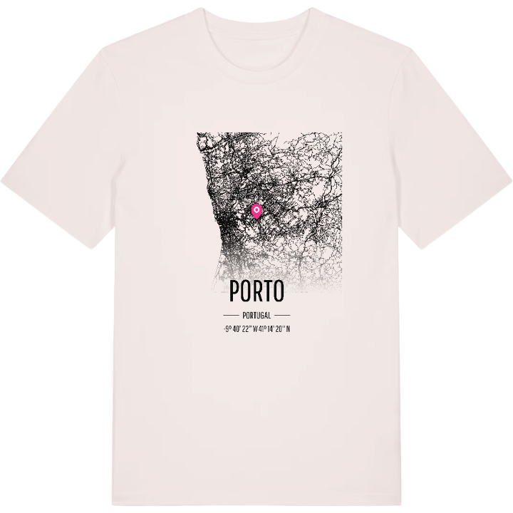 Porto karta t-shirt – t-shirt från PinShirt