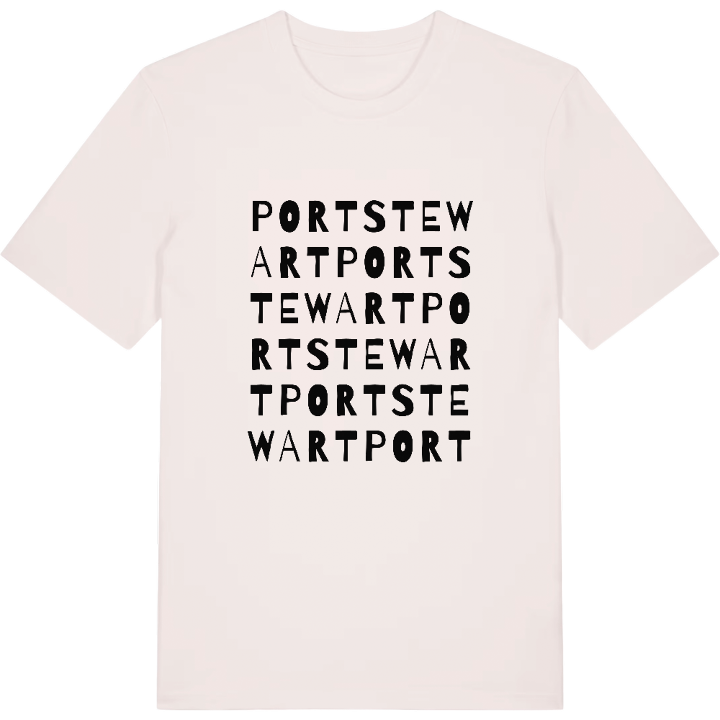 Portstewart ordlek t-shirt – t-shirt från PinShirt