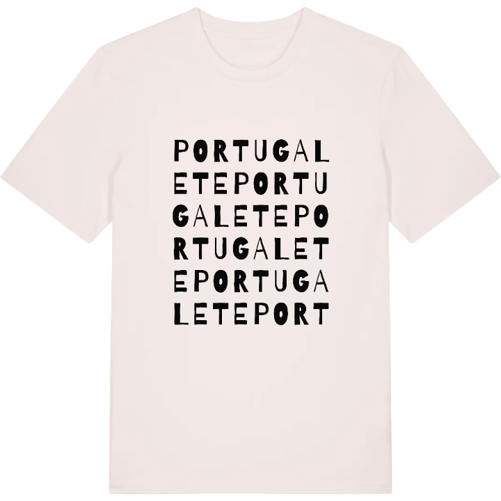 Portugalete ordlek t-shirt – t-shirt från PinShirt