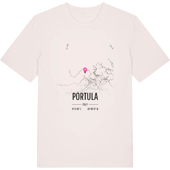 Portula karta t-shirt – t-shirt från PinShirt