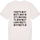Postlow ordlek t-shirt