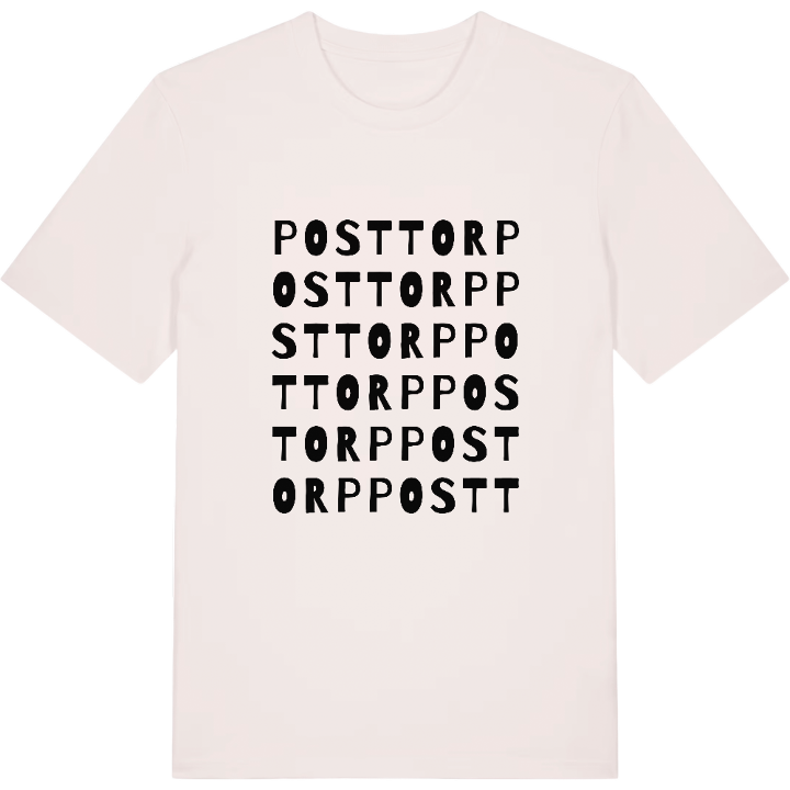 Posttorp ordlek t-shirt – t-shirt från PinShirt