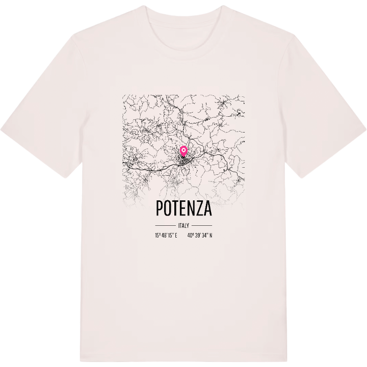 Potenza karta t-shirt – t-shirt från PinShirt