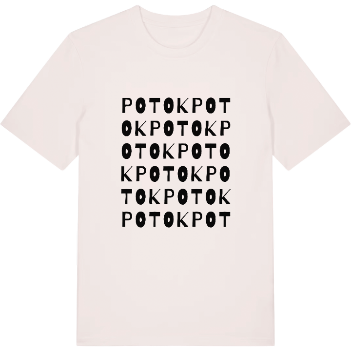 Potok ordlek t-shirt – t-shirt från PinShirt