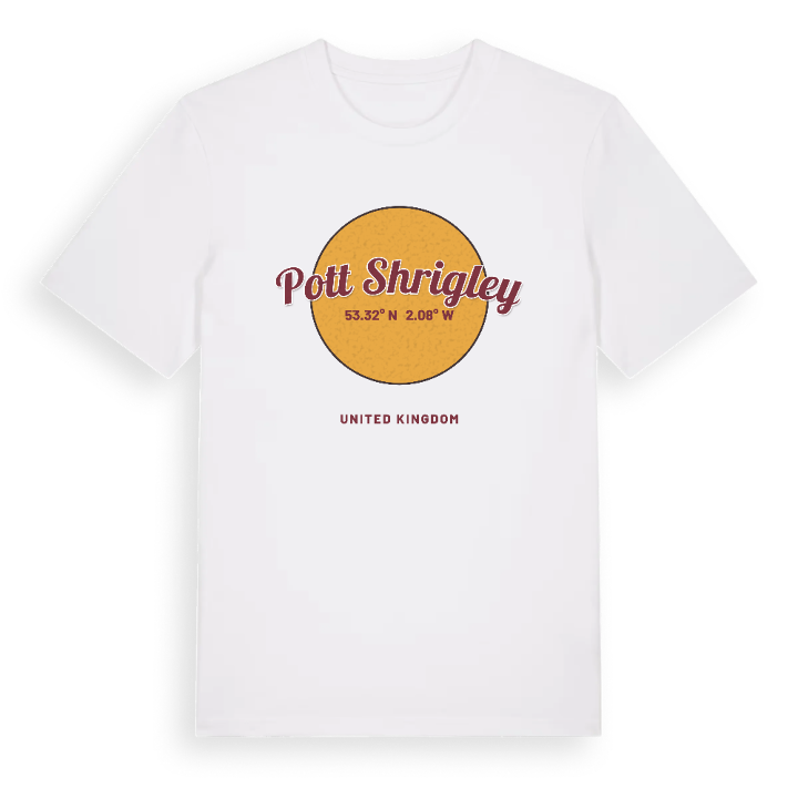 Pott Shrigley cirkel t-shirt – t-shirt från PinShirt