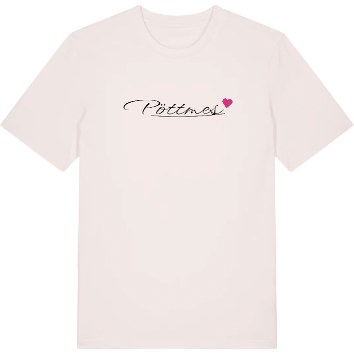 Pöttmes hjärta t-shirt – t-shirt från PinShirt