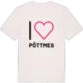 Jag älskar Pöttmes t-shirt stort tryck