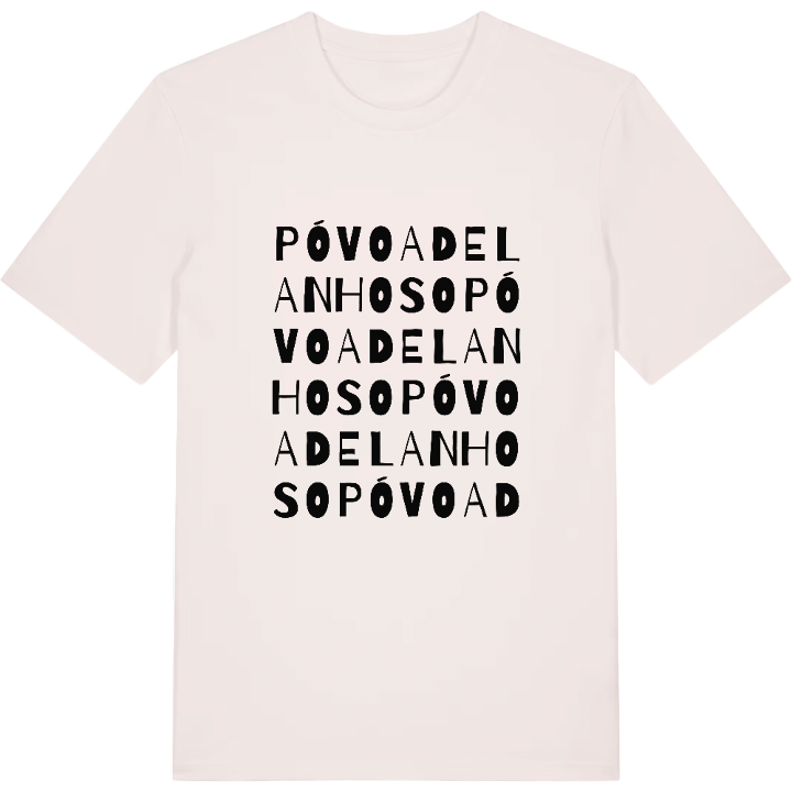 Póvoa de Lanhoso ordlek t-shirt – t-shirt från PinShirt