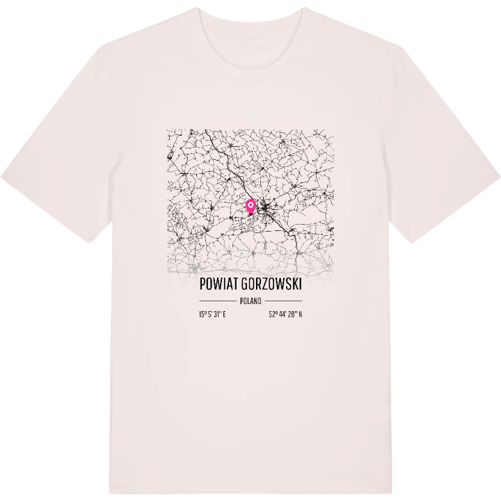 powiat gorzowski karta t-shirt – t-shirt från PinShirt