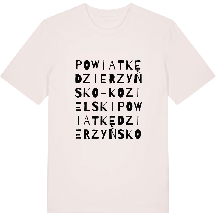 powiat kędzierzyńsko-kozielski ordlek t-shirt – t-shirt från PinShirt