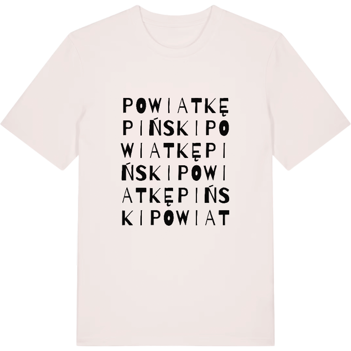 powiat kępiński ordlek t-shirt – t-shirt från PinShirt