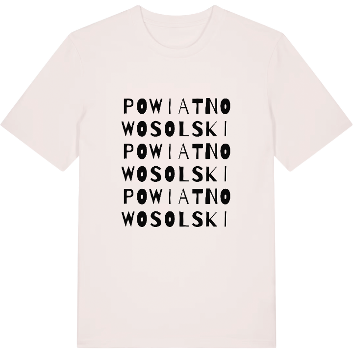powiat nowosolski ordlek t-shirt – t-shirt från PinShirt