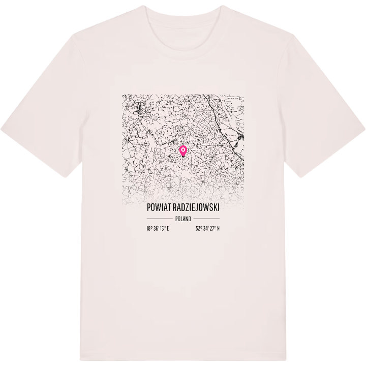 powiat radziejowski karta t-shirt – t-shirt från PinShirt