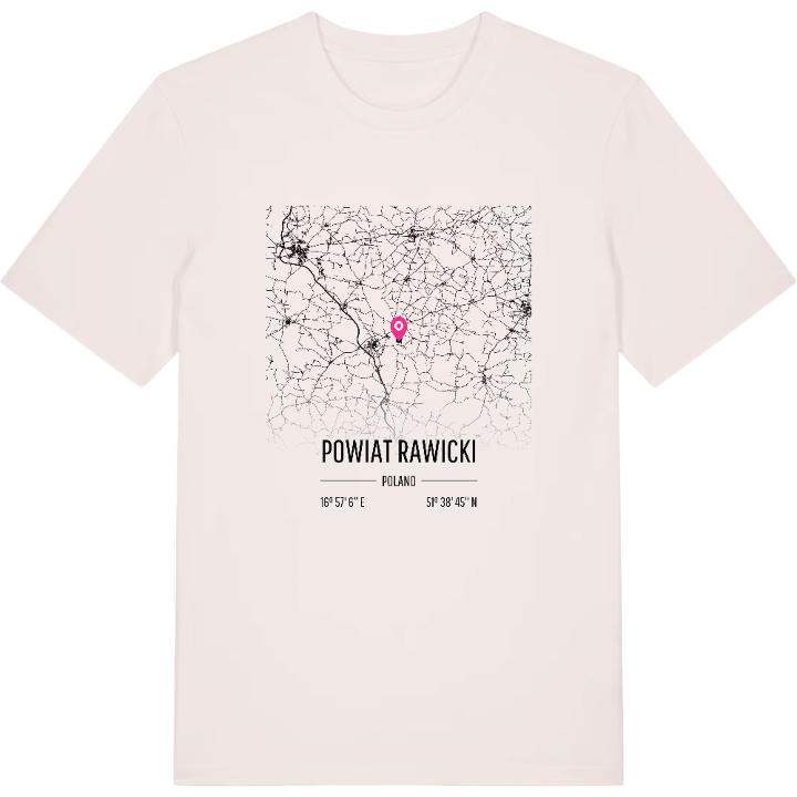 powiat rawicki karta t-shirt – t-shirt från PinShirt