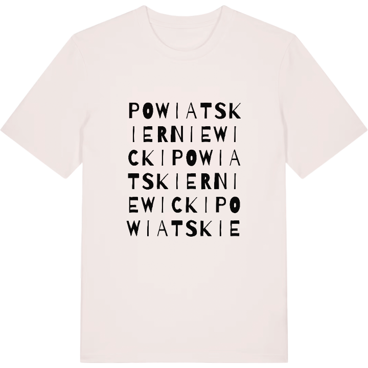 powiat skierniewicki ordlek t-shirt – t-shirt från PinShirt