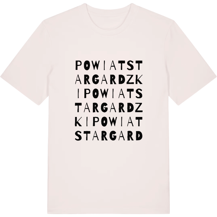 powiat stargardzki ordlek t-shirt – t-shirt från PinShirt
