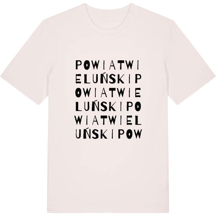 powiat wieluński ordlek t-shirt – t-shirt från PinShirt