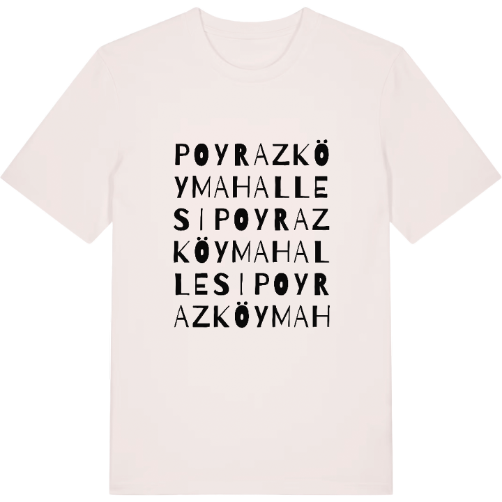 Poyrazköy Mahallesi ordlek t-shirt – t-shirt från PinShirt