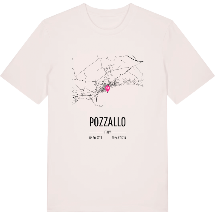 Pozzallo karta t-shirt – t-shirt från PinShirt