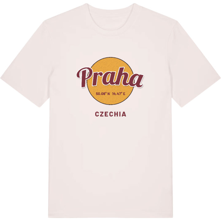 Praha cirkel t-shirt – t-shirt från PinShirt