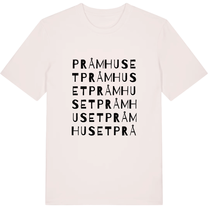 Pråmhuset ordlek t-shirt – t-shirt från PinShirt