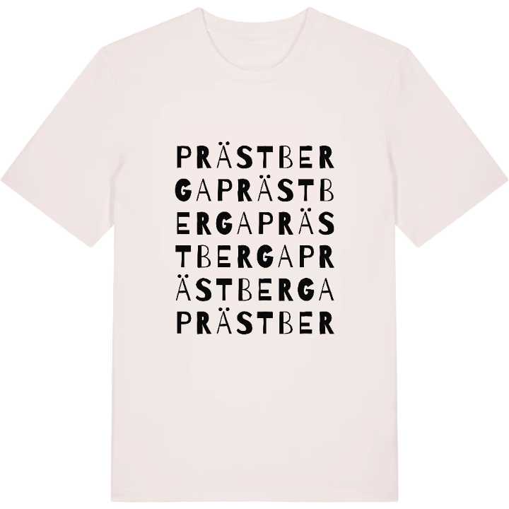 Prästberga ordlek t-shirt – t-shirt från PinShirt