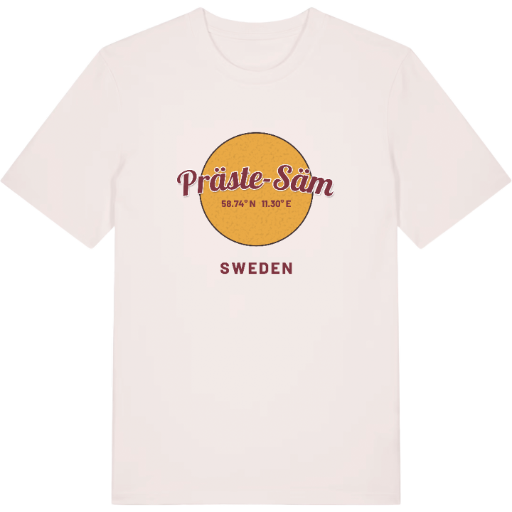 Präste-Säm cirkel t-shirt – t-shirt från PinShirt