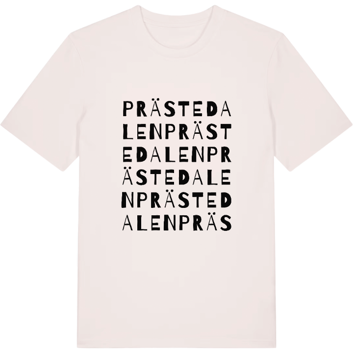 Prästedalen ordlek t-shirt – t-shirt från PinShirt