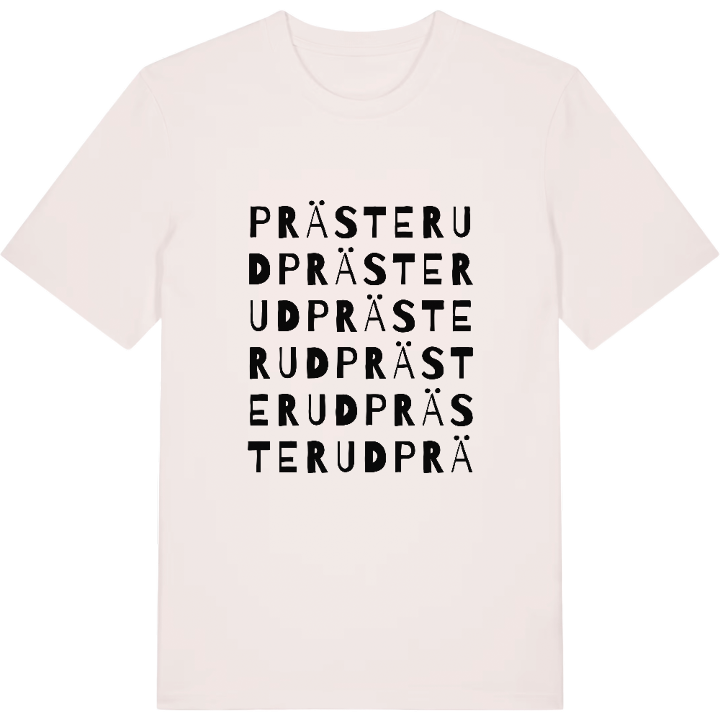 Prästerud ordlek t-shirt – t-shirt från PinShirt