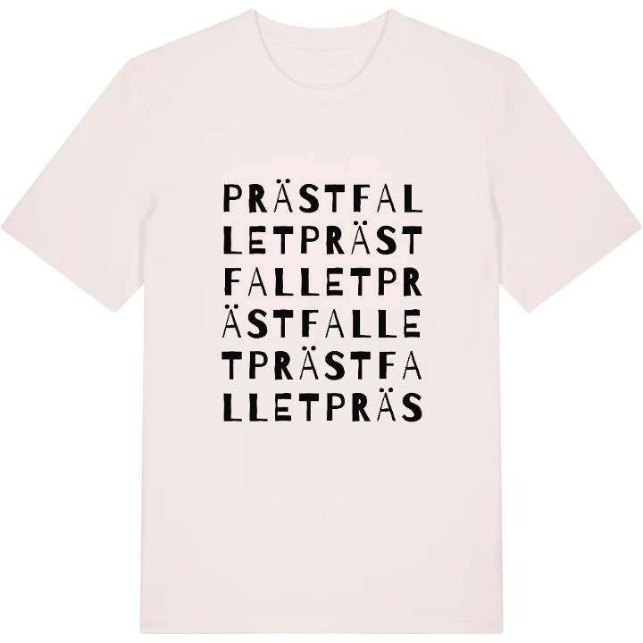 Prästfallet ordlek t-shirt – t-shirt från PinShirt