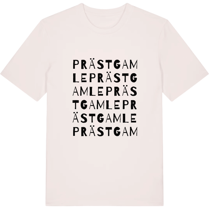 Prästgamle ordlek t-shirt – t-shirt från PinShirt