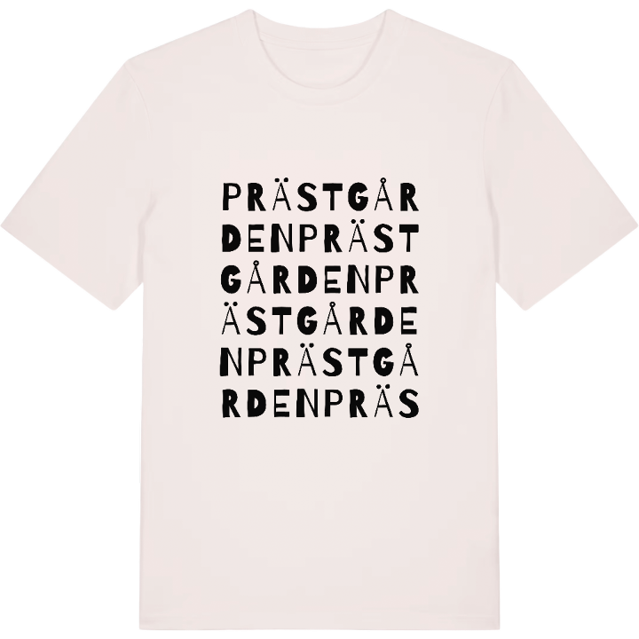 Prästgården ordlek t-shirt – t-shirt från PinShirt
