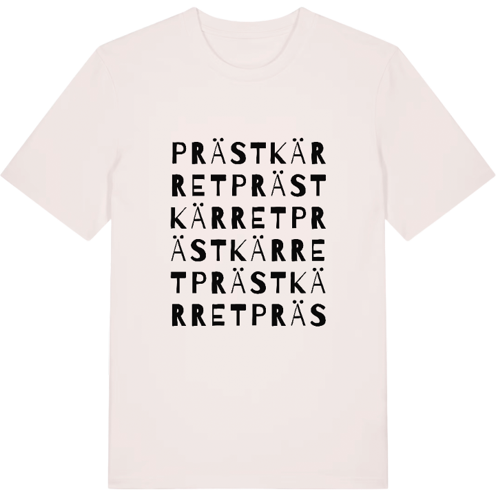 Prästkärret ordlek t-shirt – t-shirt från PinShirt