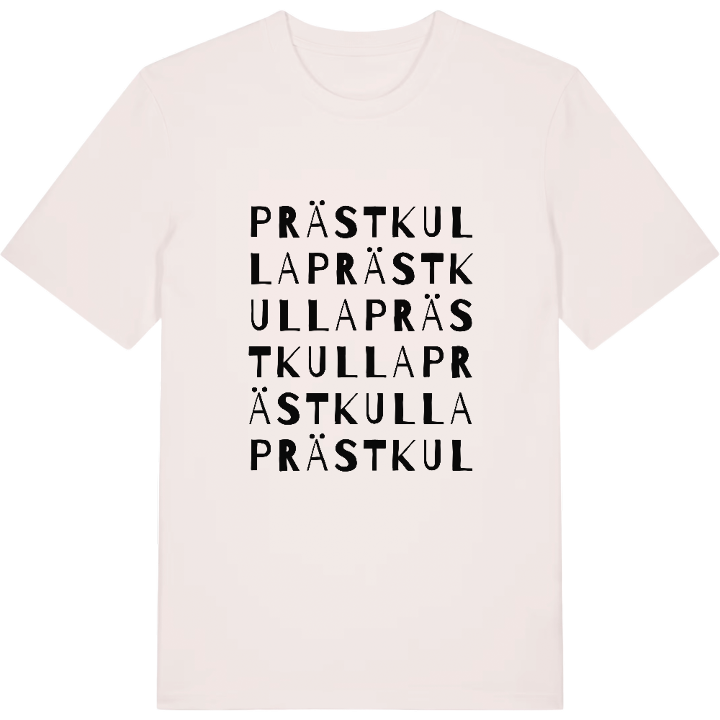 Prästkulla ordlek t-shirt – t-shirt från PinShirt